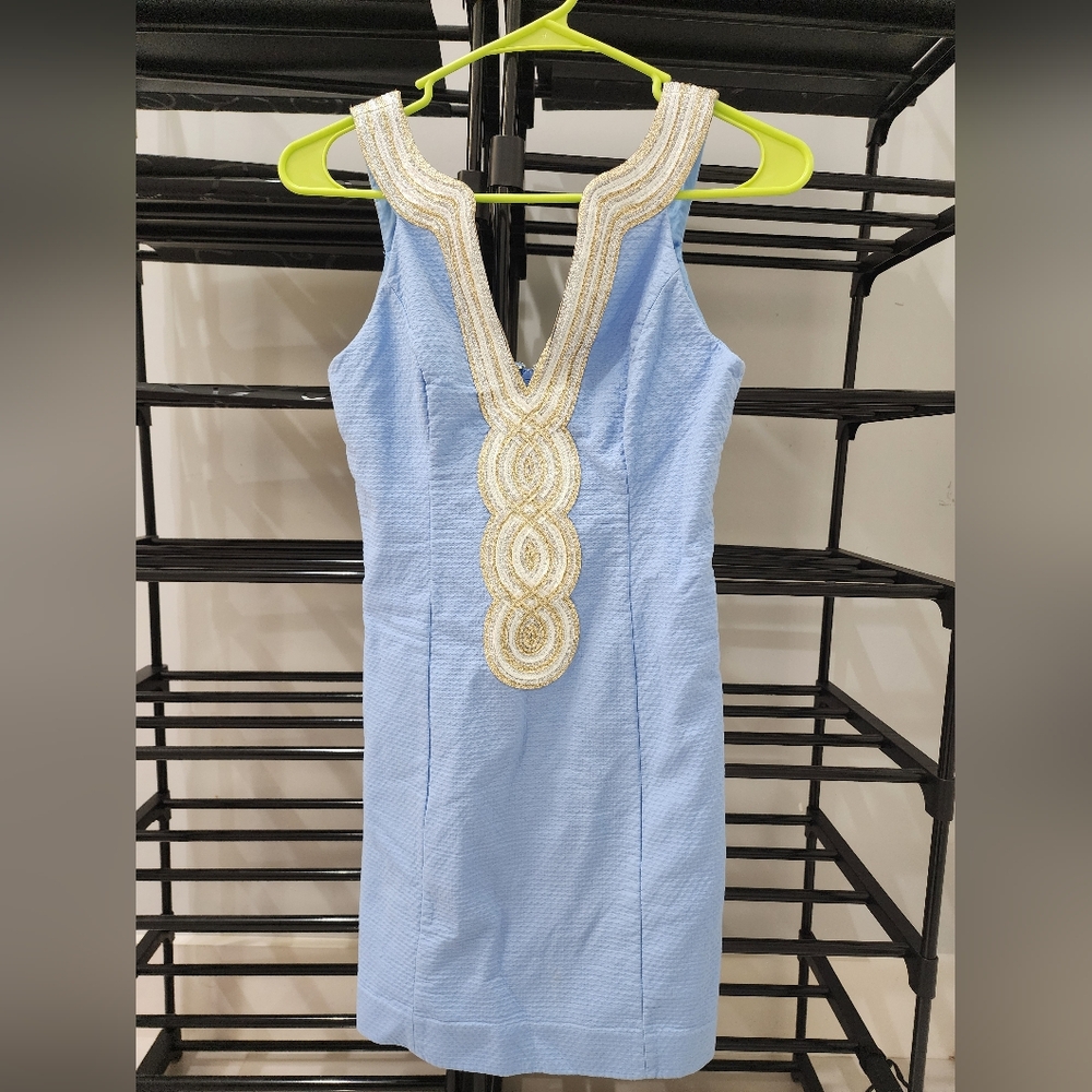 Dress size 00, Lily Pulitzer, color blue